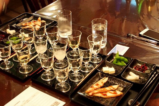 1.5-Hour Kyoto Insider Sake Experience with 7 Tastings & Pairings - Timing, food needs, and cancellation details