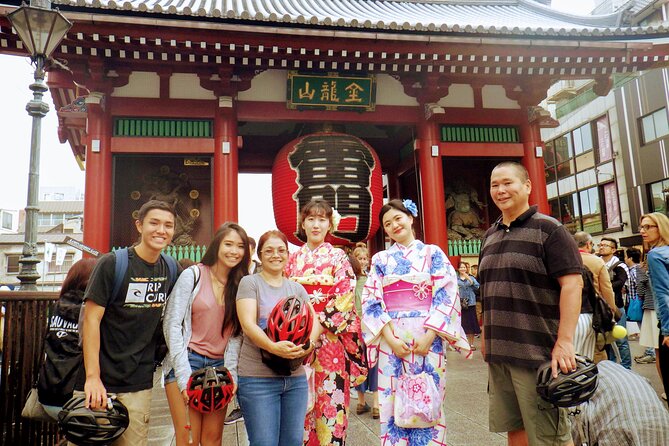 3h Tokyo E-Bike Tour: Hidden Gems, and Local Life with guide - The afternoon route: Akihabara, Kappabashi, and Asakusa
