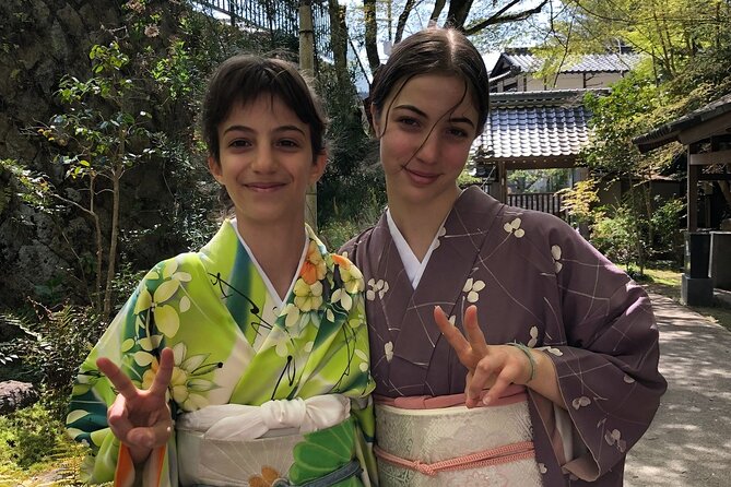 An Amazing set of Cultural experience: Kimono, Tea Ceremony and Calligraphy - What the $132.14 price includes in real terms