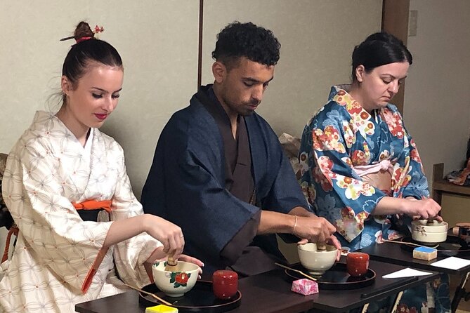 An Amazing set of Cultural experience: Kimono, Tea Ceremony and Calligraphy - Photos in the temple gardens