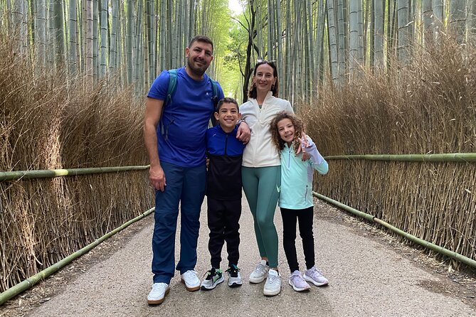 Arashiyama Bamboo Forest Family Bike Tour ( Infants & Kids ) - Monkey Park Iwatayama and the Kyoto view