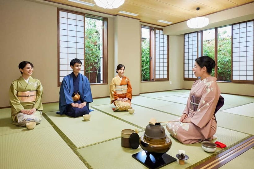 Asakusa: Kimono Tea Ceremony with Matcha and Sweet - Hair Styling and the Small Photo Garden