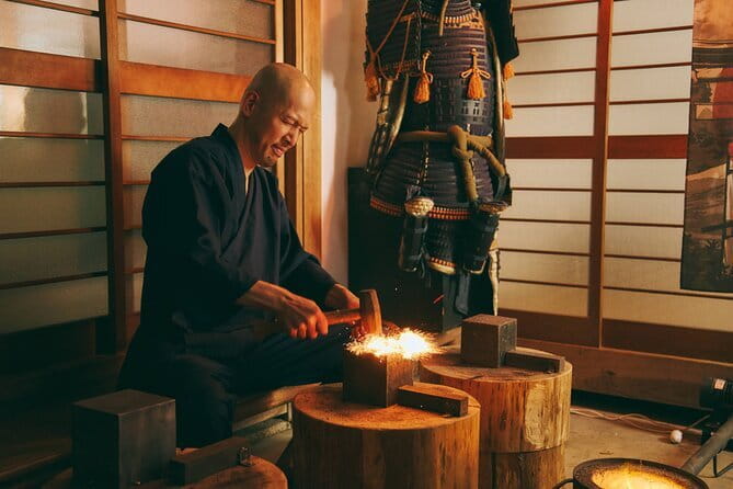 Authentic knife making experience at a blacksmith in Kyoto - Key points before you book