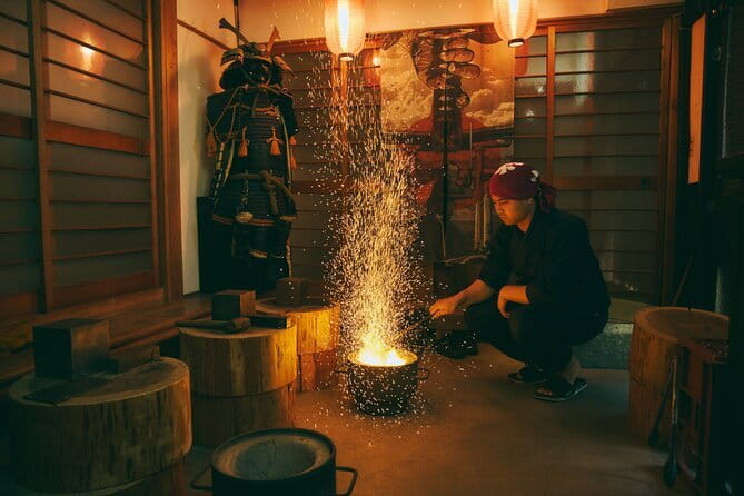 Authentic knife making experience at a blacksmith in Kyoto - Why forging a Kyoto knife feels different