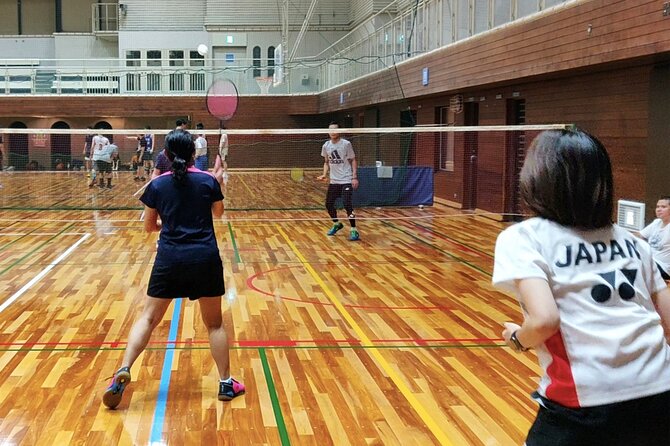 Badminton in Osaka & Kyoto with Locals! - What the three-hour session includes