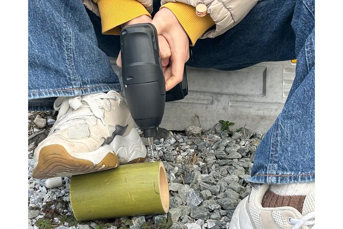 Bamboo Lantern Workshop - Choosing Your Bamboo at Space Beppu