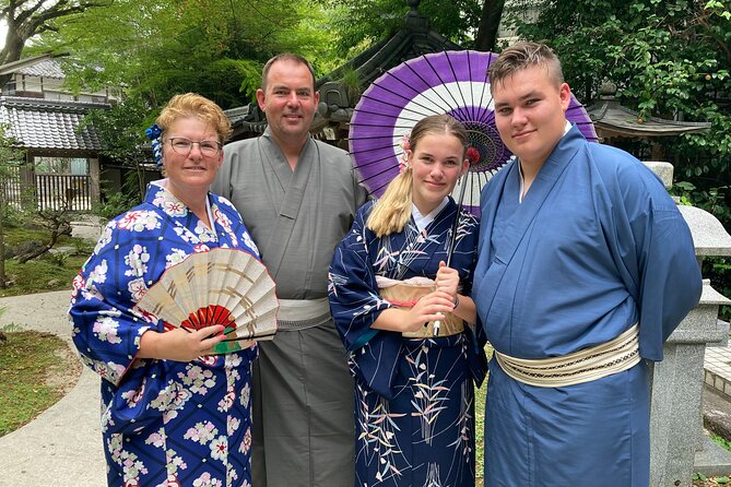 Cultural Activities :Kimono, tea ceremony, Calligraphy and Amulet - Three Japanese traditions under one temple roof