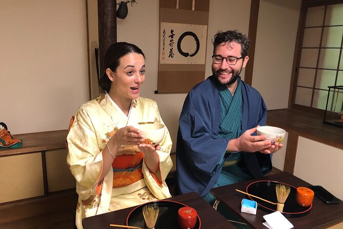 Cultural Activities :Kimono, tea ceremony, Calligraphy and Amulet - Why this temple setting adds value