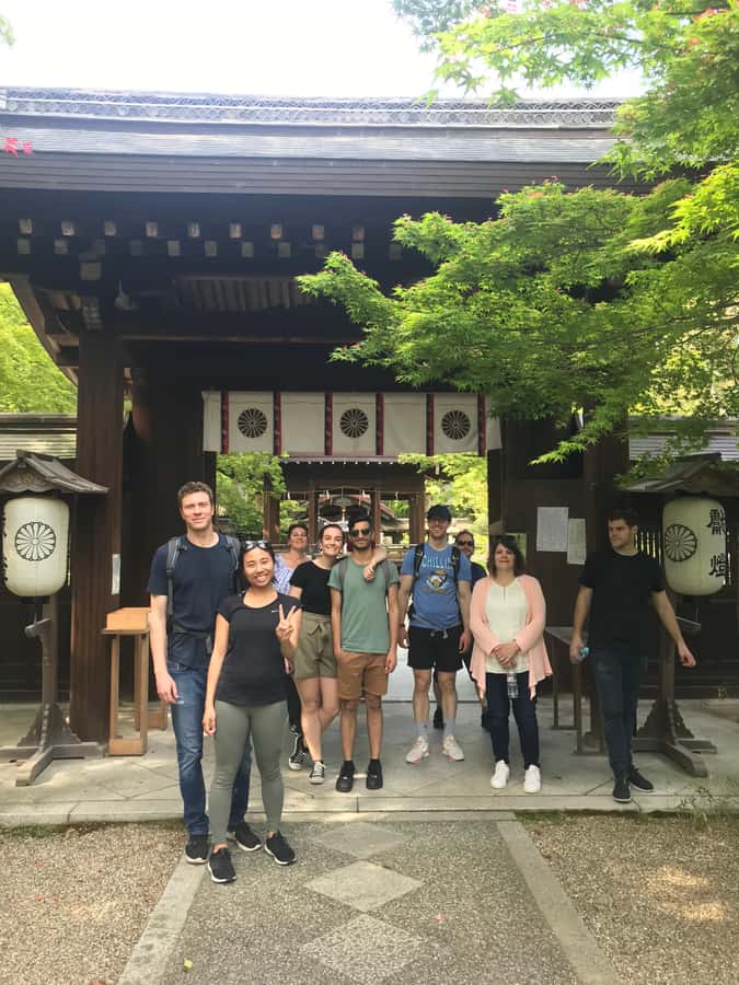 Cycle Kyoto's Hidden Gems & Gion Stroll - The Imperial Palace and a famous Zen temple