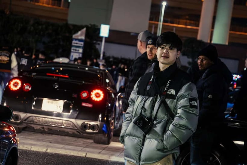 Daikoku: R34 Skyline Night Private JDM Daikoku Experience - Rainbow Bridge and the ride back to Shibuya