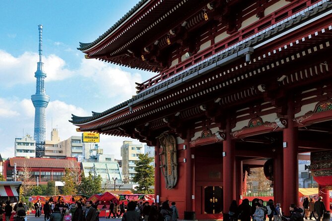 Dynamic Tokyo: Tokyo Tower, Tea Experience, Bay Cruise Day Tour - Crossing Rainbow Bridge toward the bay