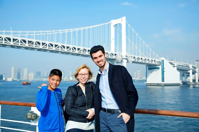 Dynamic Tokyo: Tokyo Tower, Tea Experience, Bay Cruise Day Tour - The river cruise under 12 bridges