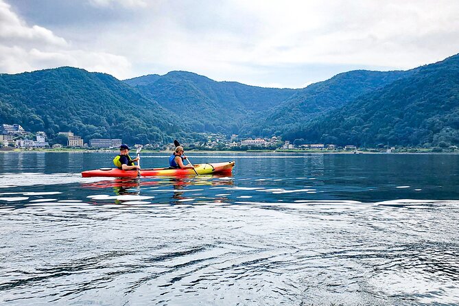 Early Morning Kayaking With Views of Mt Fuji at Lake Kawaguchiko - One hour on the water with Mt. Fuji ahead