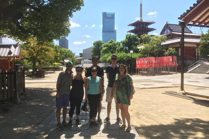 Eat, Drink & Cycle: Osaka Foodie Bike Tour - Tsuruhashi Market is the main neighborhood stop