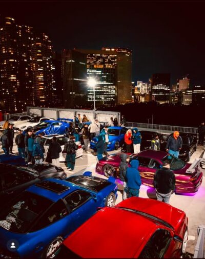 EVO, WRX, Skyline – JDM Night Run to Daikoku Car Meet