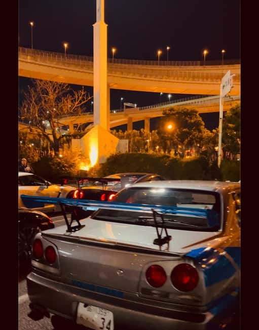 EVO, WRX, Skyline – JDM Night Run to Daikoku Car Meet - Rainbow Bridge and Tokyo Tower After Dark