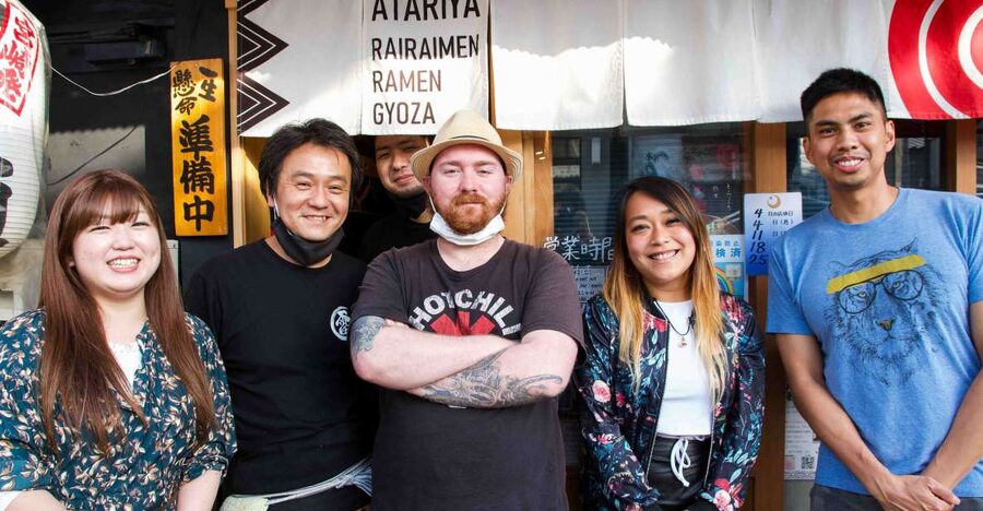 Exclusive Tokyo Ramen Kitchen Experience - Entering the ramen kitchen near Nezu Station