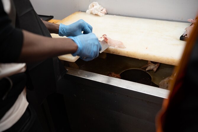 Fish Cutting workshop in Kyoto Japan - Cutting three fish yourself