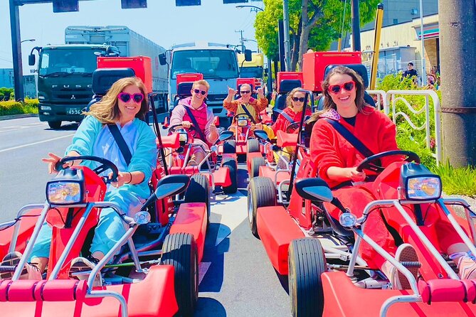 Flagship 2-Hours Official Street Go-Kart Tour - Tokyo Bay Shop - Costumes, cameras, and the first minutes on the road