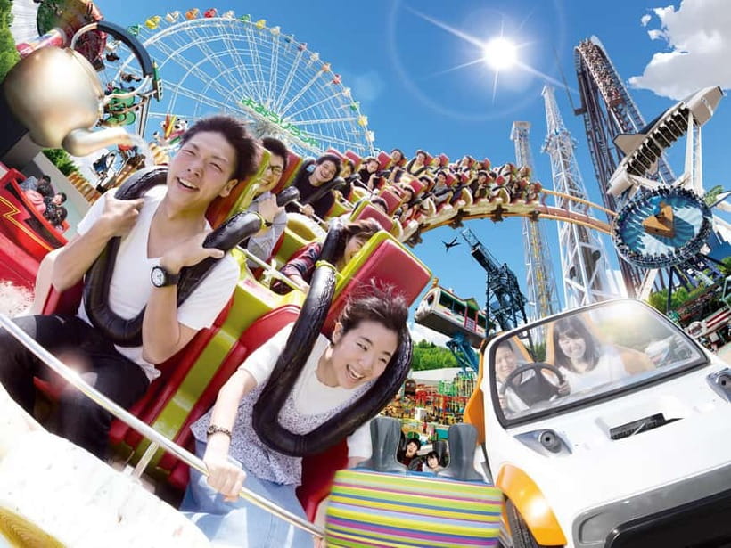 (For overseas) Tokyo: Amusement Park YOMIURILAND Ticket - Bandit, Spin Runway, and the major rides