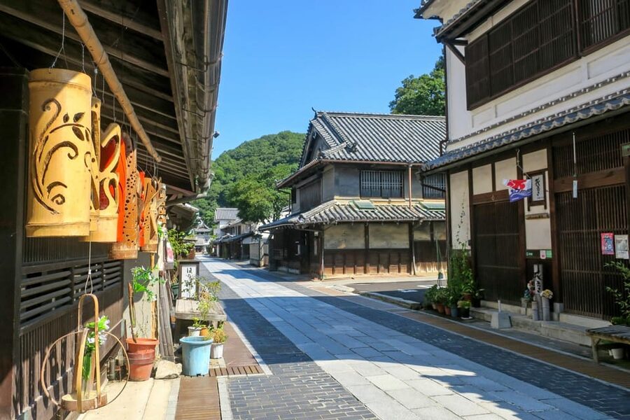 From Hiroshima: Rabbit Island and Takehara Town Tour - The ferry to Okunoshima