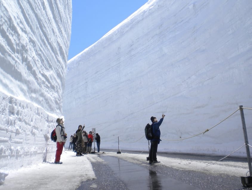 From Nagano: Tateyama-Kurobe Alpine Route - Key points at a glance