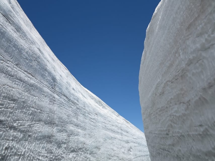 From Nagano: Tateyama-Kurobe Alpine Route - Kanden Tunnel trolley bus and Kurobe Dam