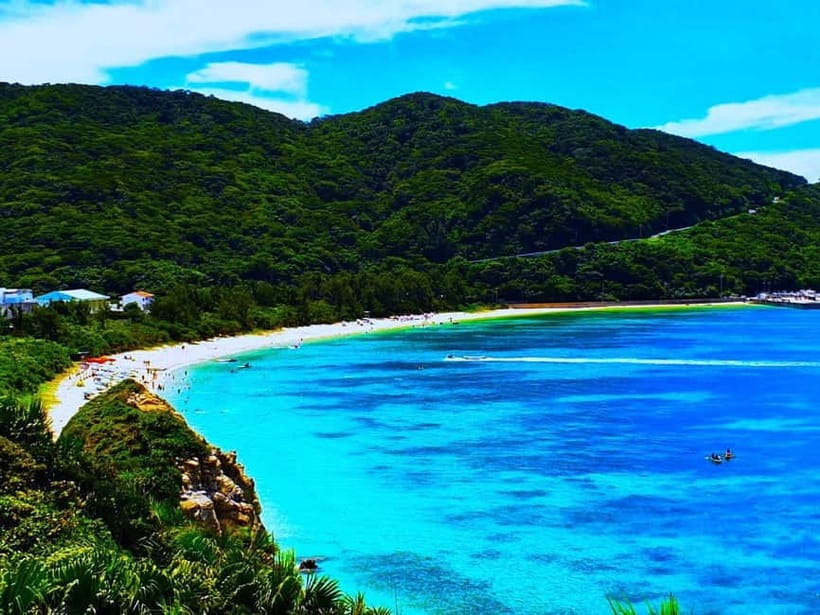 From Naha: Tokashiki Island Day Trip by Boat - Lunch, showers, and the beach routine
