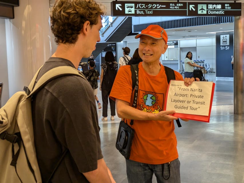 From Narita Airport: Private Layover or Transit Guided Tour - Meeting your guide at Narita Airport