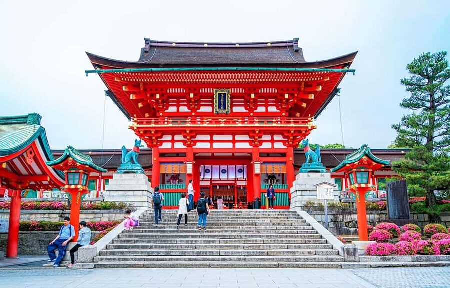 From Osaka: Kyoto, Nara, Fushimi Inari & Arashiyama Day Tour - Fushimi Inari’s red gates