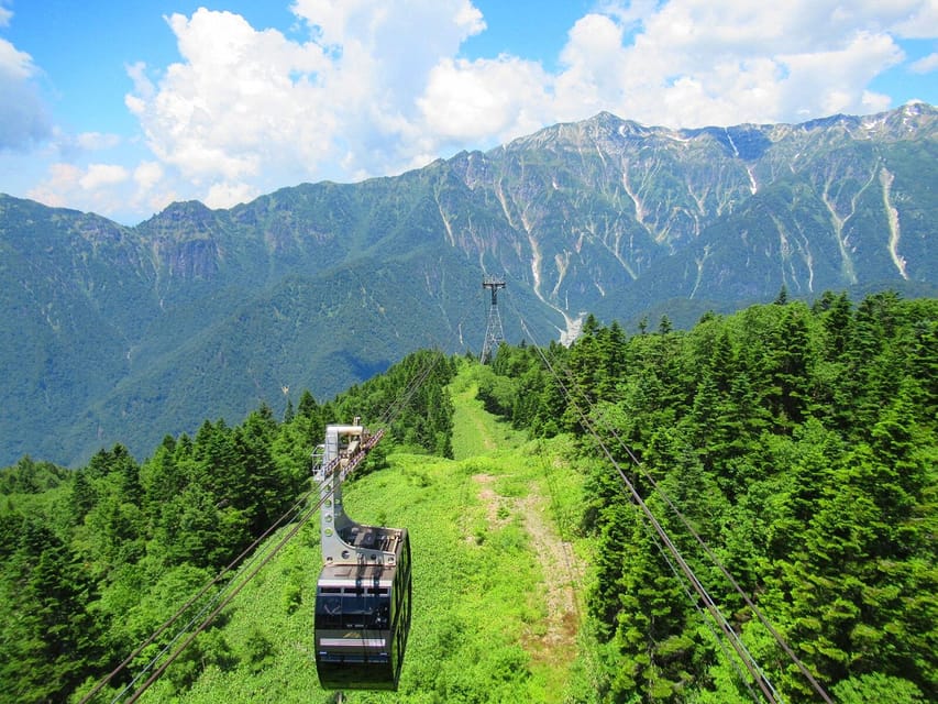From Takayama: Shinhotaka Ropeway and Kamikochi tour - The one-hour ride into the Northern Japan Alps