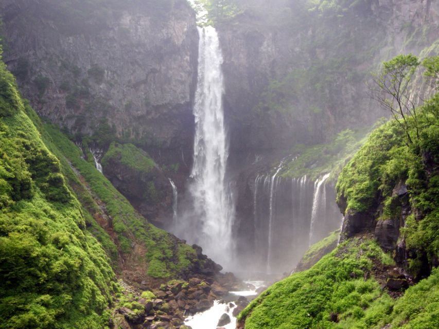 From Tokyo: Guided Day Trip to Nikko World Heritage Sites - Kegon Falls, a 97-meter drop
