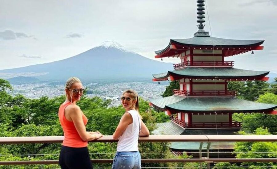 From Tokyo: Mount Fuji Full Customized Tour English Guide - Kitaguchi Sengen Shrine beneath the trees