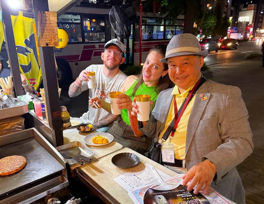 Fukuoka: Nakasu Food Stall Private Guided Tour with Tastings - The walk from Tenjin into Nakasu