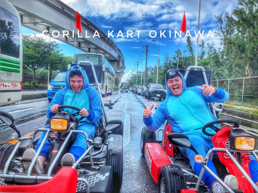 Gorilla Kart Tour-Plenty of Time Slots|Many Great Views - Driving through Naha instead of simply looking at it