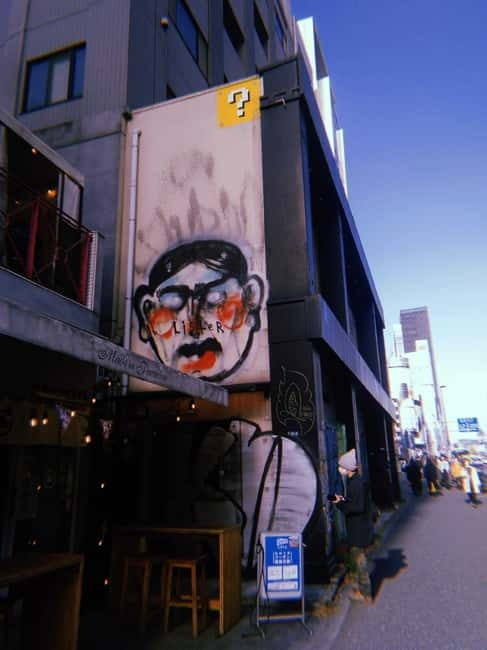 Graffiti in Tokyo Walking Tour: Shibuya and Harajuku - Shibuya’s less polished side