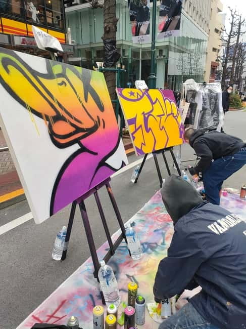 Graffiti in Tokyo Walking Tour: Shibuya and Harajuku - Elena’s role makes the difference