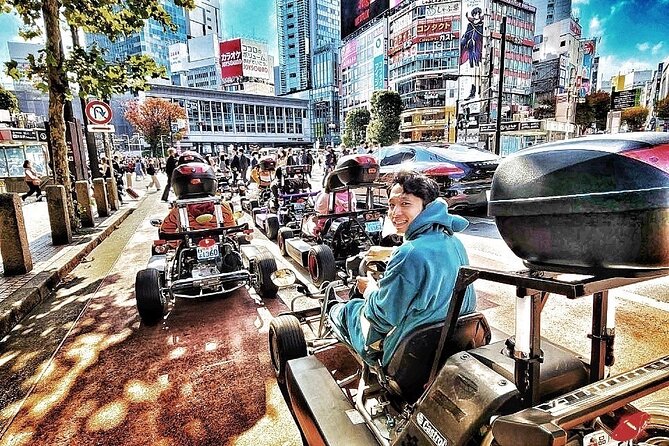 Guided Tokyo Go-Kart Tour: Tokyo Tower to Shibuya Crossing - Tokyo Tower: the strongest skyline backdrop