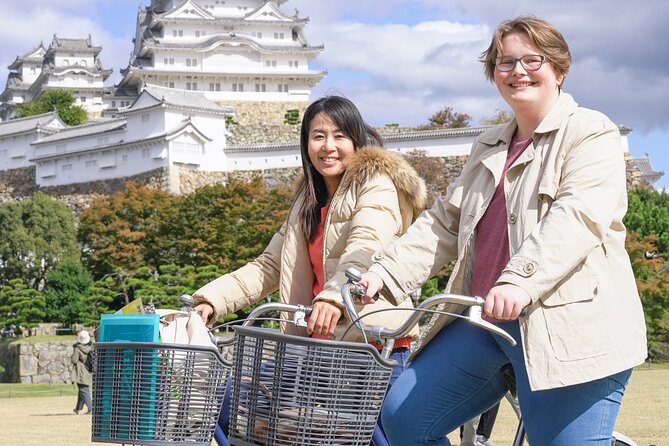 Half-day Himeji Castle Town Bike Tour with Lunch - Koko-en Garden and tea near the castle