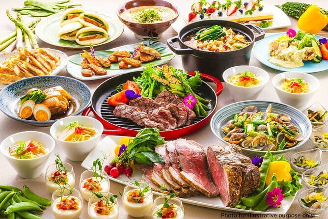 Himeji Castle and Akashi Kaikyo Bridge Walking Tour from Kyoto - A buffet lunch at Hotel Nikko Himeji