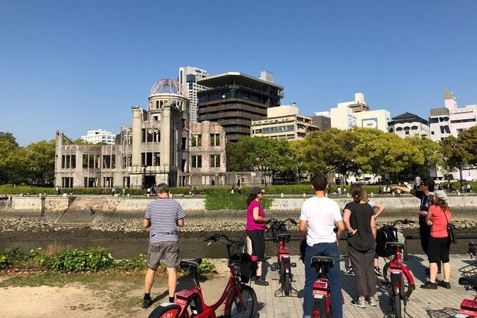 Hiroshima 3hr Peace Cycling Tour with Local Guide - Hiroshima Castle and Gokoku Shrine: the city before and after 1945