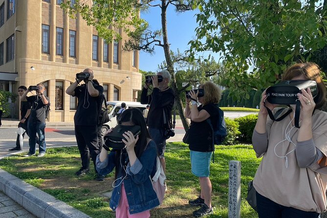 Hiroshima/Guided Virtual Tour of Peace Park/PEACE PARK TOUR VR - Aioi Bridge and the city two months later