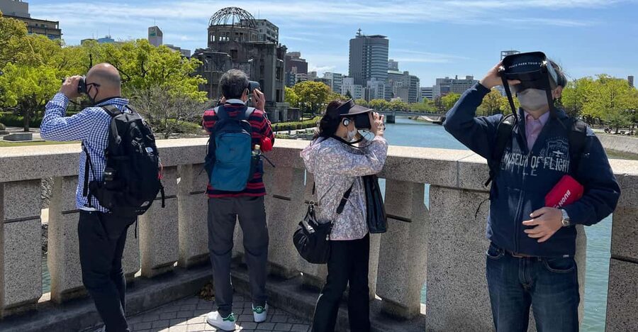 Hiroshima:Guided Virtual Tour/PEACE PARK TOUR VR - Seeing Hiroshima through changing time