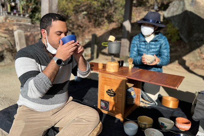 Hiroshima Local guided Hiking Tour&Open-air Tea Ceremony - Who will enjoy this morning most