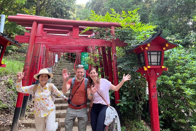 Hiroshima Local guided Hiking Tour&Open-air Tea Ceremony - Kinko Inari and the 500-step climb
