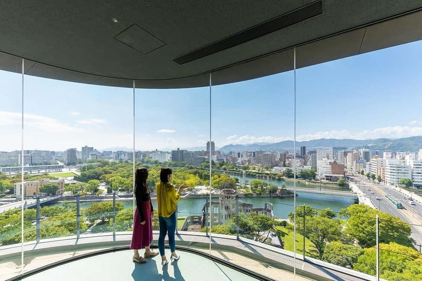 HIROSHIMA ORIZURU TOWER Admission Ticket - Walk the Sampo spiral slope
