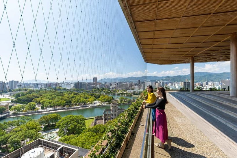 HIROSHIMA ORIZURU TOWER Admission Ticket - Add your crane to the Orizuru Wall