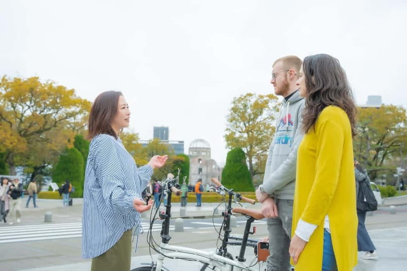 Hiroshima: Peace Cycling Tour with Local Guide - What the electric bicycles are really like