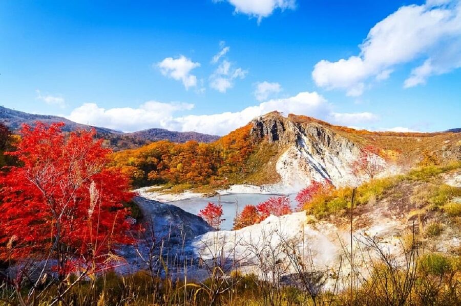Hokkaido│Noboribetsu & Lake Toya Tour with Ropeway Ticket - Jigokudani shows Hokkaido’s volcanic power