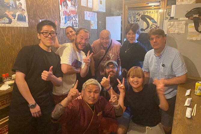Hungry Osaka Street Food Tour:15 Tastings & 3 Drinks with a Local - Fifteen tastings, from karaage to kushikatsu